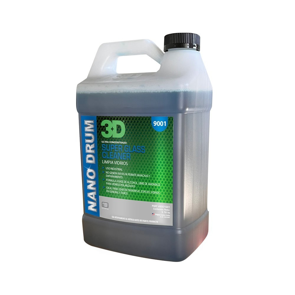 NanoGlassCleaner (1000ml) - Pulitore Vetri Senza Aloni, Effetto Lucido E Profumato